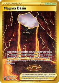 Magma Basin Secret Rare - 185/172 - Brilliant Stars