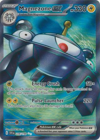 Magnezone EX Full Art - 226/198 - Scarlet & Violet