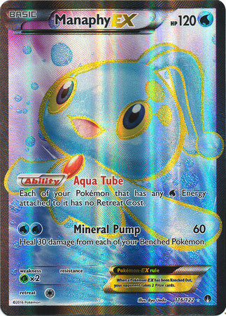 Manaphy EX Full Art - 116/122 - BREAKPoint