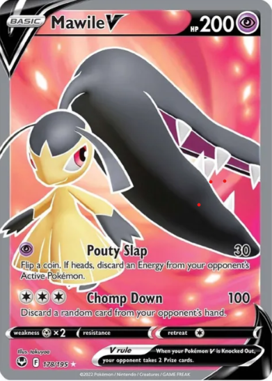 Mawile V Full Art - 178/195 - Silver Tempest