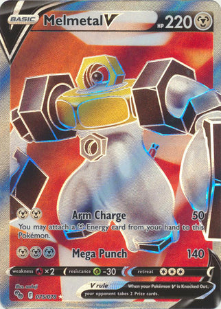 Melmetal V Full Art - 75/78 - Pokemon GO