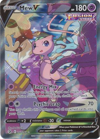 Mew V Alternate Art - 251/264 - Fusion Strike