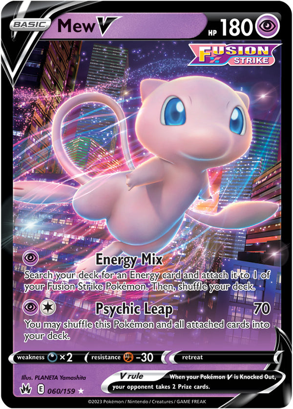 Mew V - 060/159 - Crown Zenith