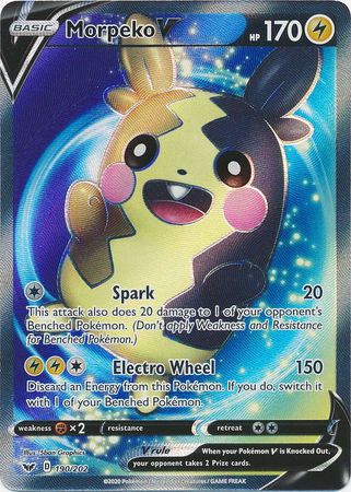 Morpeko V Full Art - 190/202 - Sword & Shield Base