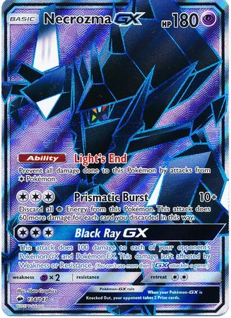 Necrozma GX Full Art - 134/147 - Burning Shadows