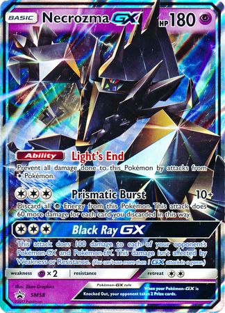 Necrozma GX - SM58 - Sun and Moon Promo Cards