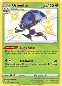 Orbeetle Baby Shiny - SV009/SV122 - Shining Fates