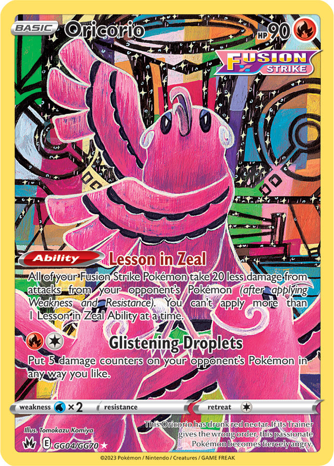 Oricorio - GG04/GG70 - Crown Zenith