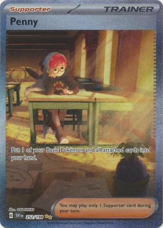 Penny Special Illustration Rare - 252/198 - Scarlet & Violet