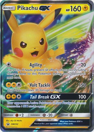 Pikachu GX - SM232 - Sun & Moon Promo Cards
