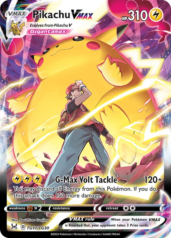 Pikachu VMAX - TG17/TG30 - Lost Origin