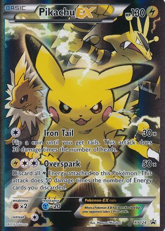 Pikachu EX Full Art - XY124 - XY Promos