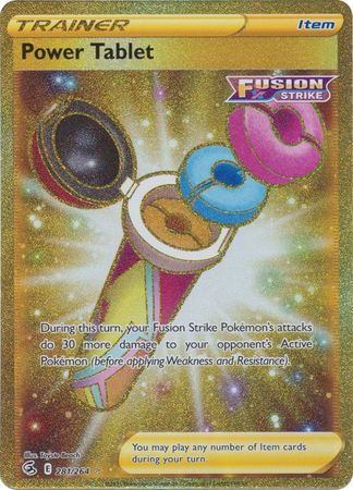 Power Tablet Secret Rare - 281/264 - Fusion Strike