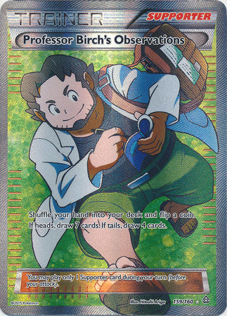 Professor Birch's Observation Full Art - 159/160 - Primal Clash