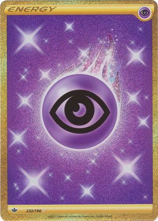 Psychic Energy Secret Rare - 232/198 - Chilling Reign