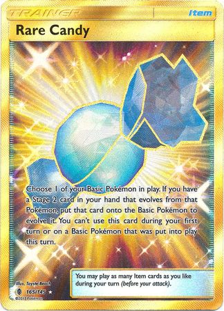 Rare Candy Secret Rare - 165/145 - Guardians Rising