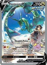 Rayquaza V Alternate Art - 194/203 - Evolving Skies