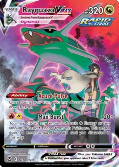 Rayquaza VMAX - TG20/TG30 - Silver Tempest