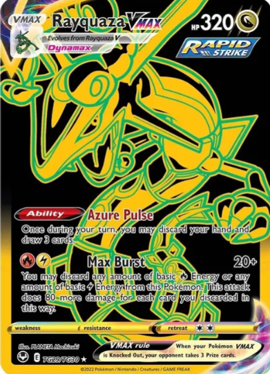 Rayquaza VMAX - TG29/TG30 - Silver Tempest