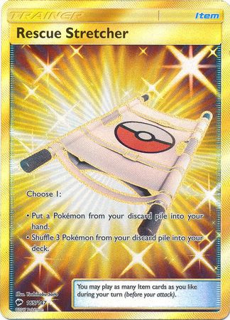 Rescue Stretcher - 165/147 - Secret Rare - Burning Shadows