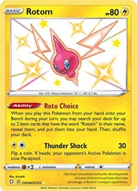 Rotom Shiny - SV038/SV122 - Shining Fates