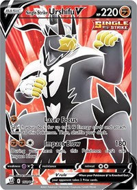 Single Strike Urshifu V Full Art - 150/163 - Battle Styles