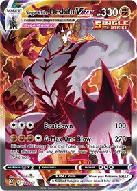 Single Strike Urshifu VMAX Alternate Art - 168/163 - Battle Styles