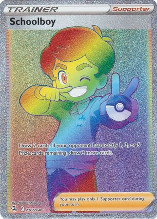 Schoolboy Rainbow Rare - 276/264 - Fusion Strike