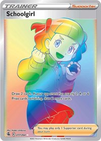 Schoolgirl Rainbow Rare - 277/264 - Fusion Strike