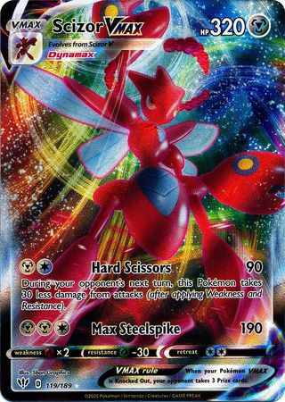 Scizor VMAX - 119/189 - Darkness Ablaze