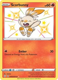 Scorbunny Baby Shiny - SV015/SV122 - Shining Fates
