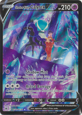 Shadow Rider Calyrex V - TG17/TG30 - Astral Radiance