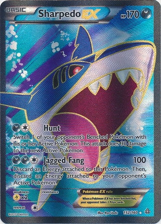 Sharpedo EX Full Art - 152/160 - Primal Clash