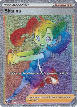 Shauna Rainbow Rare - 278/264 - Fusion Strike