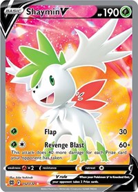 Shaymin V Full Art - 152/172 - Brilliant Stars