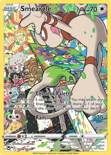 Smeargle - TG10/TG30 - Silver Tempest