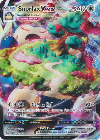 Snorlax VMAX - 142/202 - Sword & Shield Base
