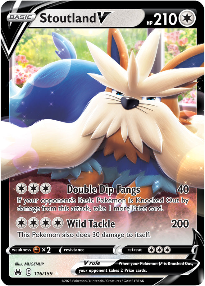 Stoutland V - 116/159 - Crown Zenith