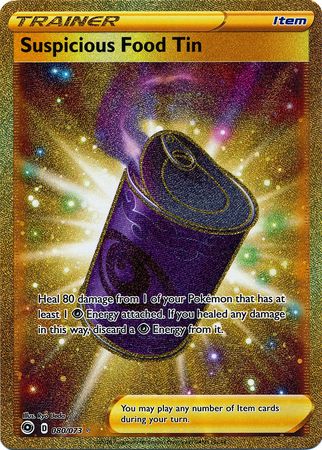 Suspicious Food Tin Secret Rare - 080/073 - Champion's Path