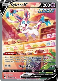 Sylveon V Altnerate Art - 184/203 - Evolving Skies