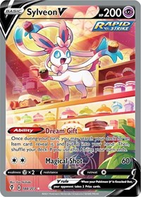 Sylveon V Altnerate Art - 184/203 - Evolving Skies