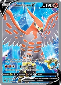 Talonflame V Full Art - 168/185 - Vivid Voltage