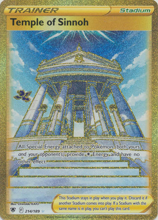 Temple of Sinnoh Secret Rare - 214/189 - Astral Radiance