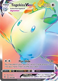 Togekiss Vmax Rainbow Rare - 191/185 - Vivid Voltage