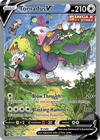 Tornadus V Alternate Art - 185/198 - Chilling Reign