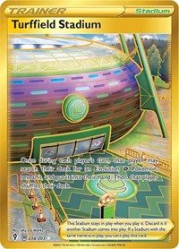 Turffield Stadium Secret Rare - 234/203 - Evolving Skies