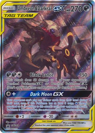 Umbreon & Darkrai GX - SM241 - Sun & Moon Promos