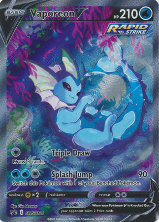 Vaporeon V Alternate Art - SWSH181 - Sword & Shield Promos