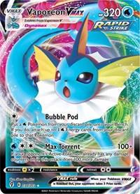 Vaporeon VMAX - 30/203 - Evolving Skies