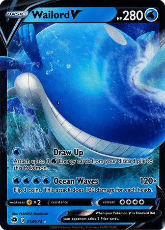 Wailord V - 13/73 - Champion's Path